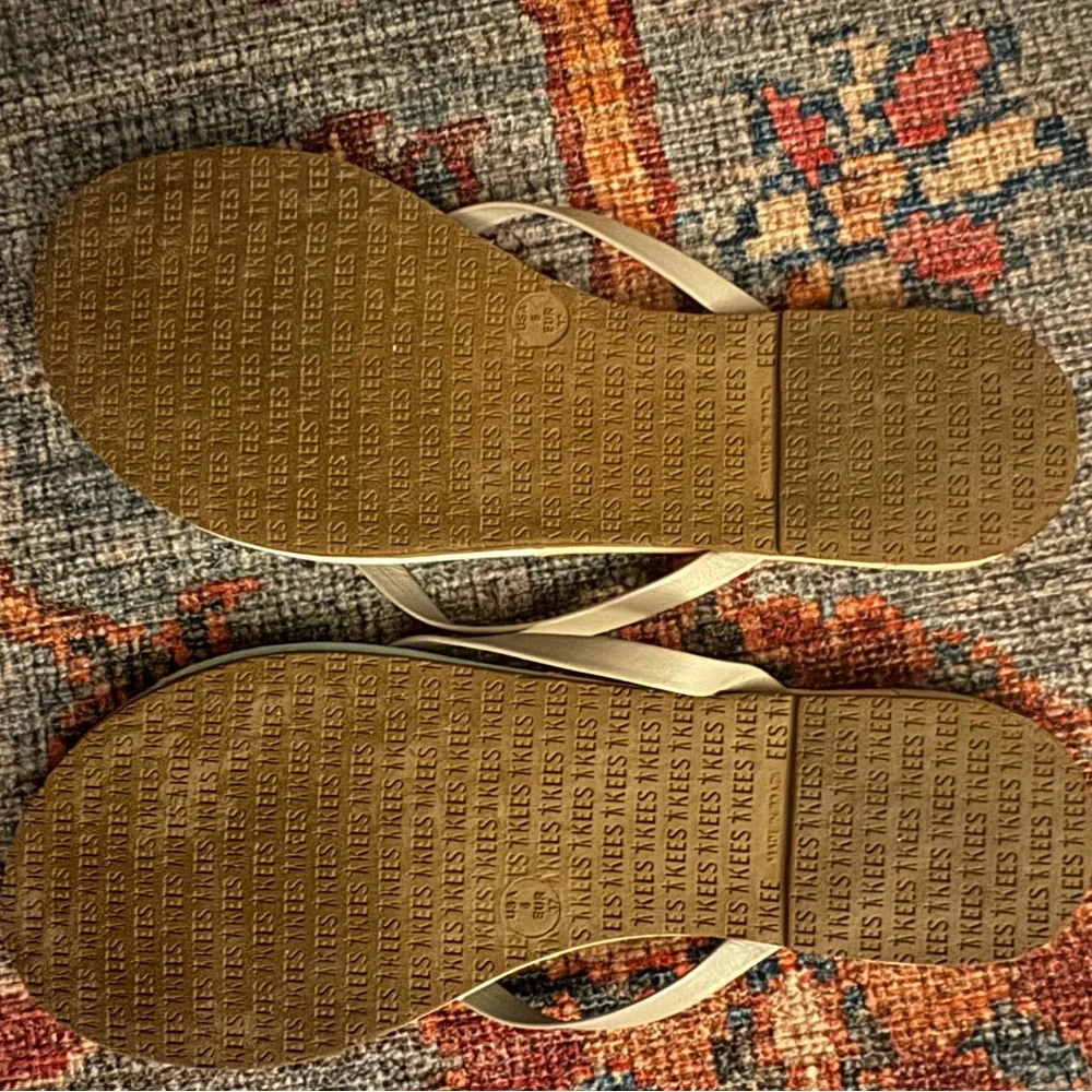 TKEES Mint and Tan Women's Sandals - Picture 2 of 2